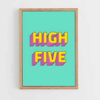 ap-high five-2 cadre Bois clair