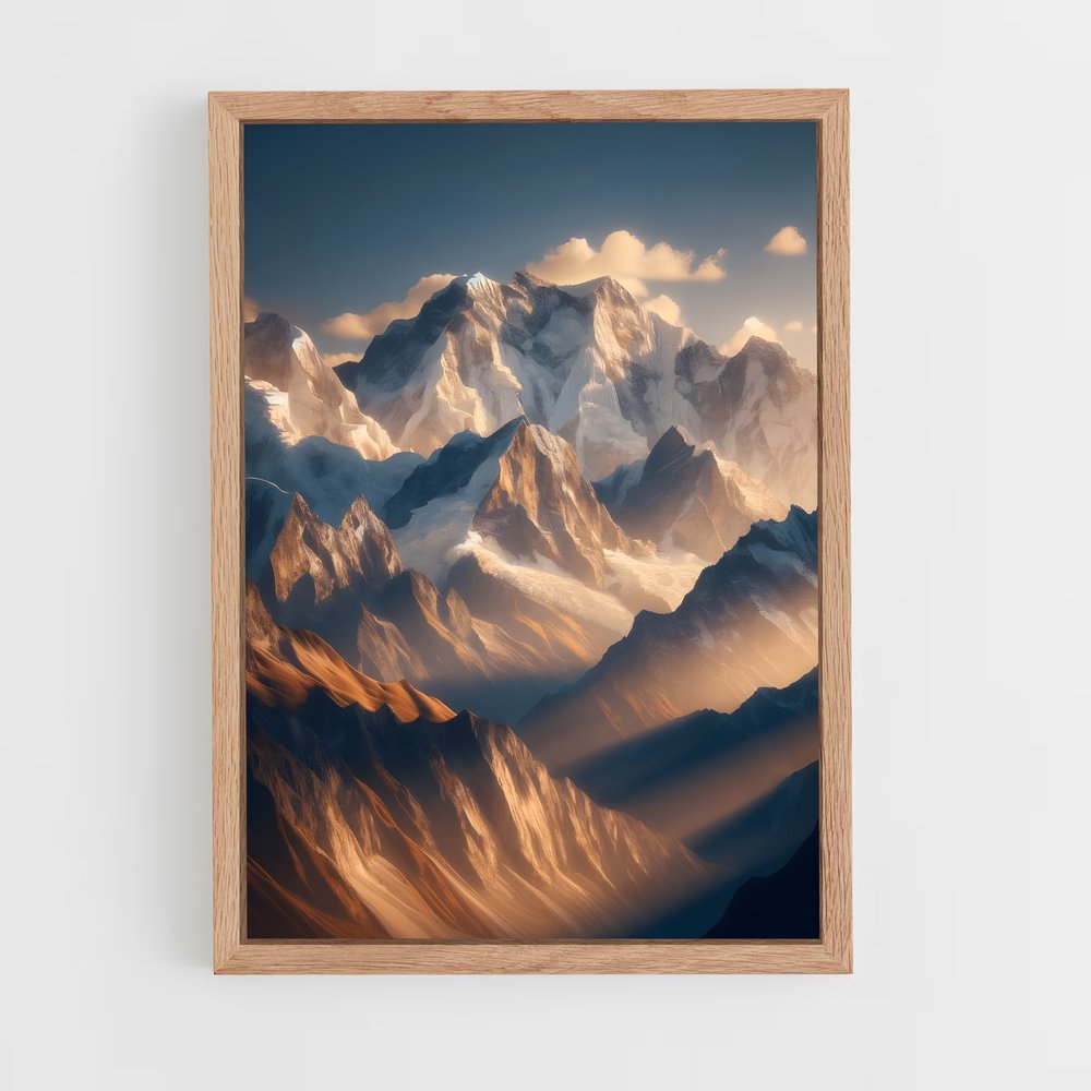 ap-himalaya mountains-12 cadre Bois clair