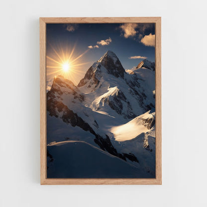 ap-himalaya mountains-4 cadre Bois clair