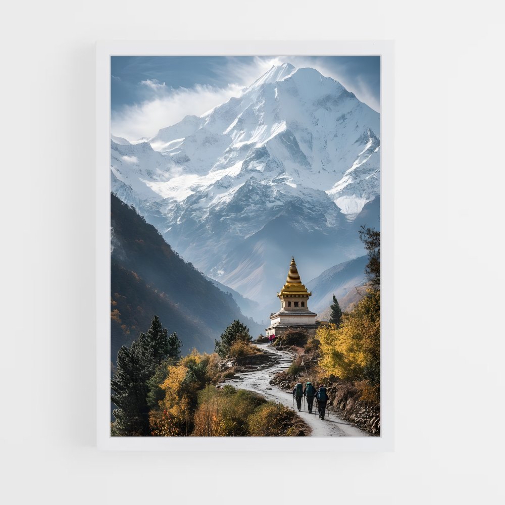 ap-himalaya mountains-8 cadre Blanc