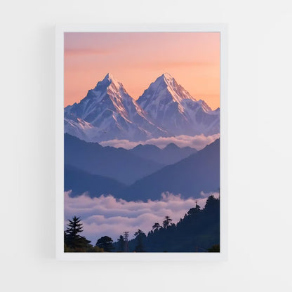 ap-himalaya mountains-9 cadre Blanc