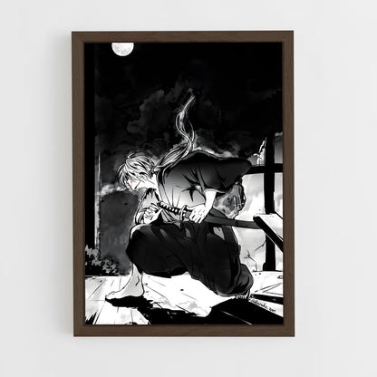 ap-himura kenshin-1 cadre Bois foncé