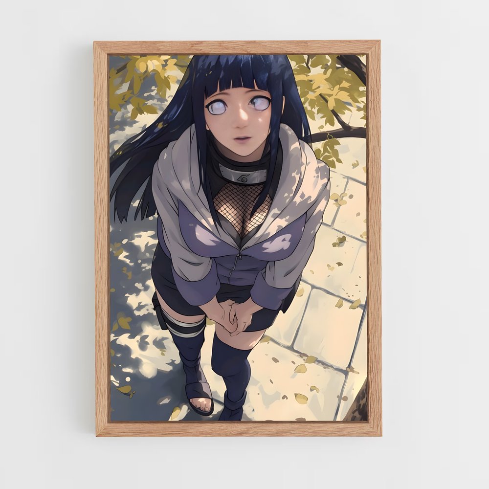 ap-hinata hyuga-1 cadre Bois clair