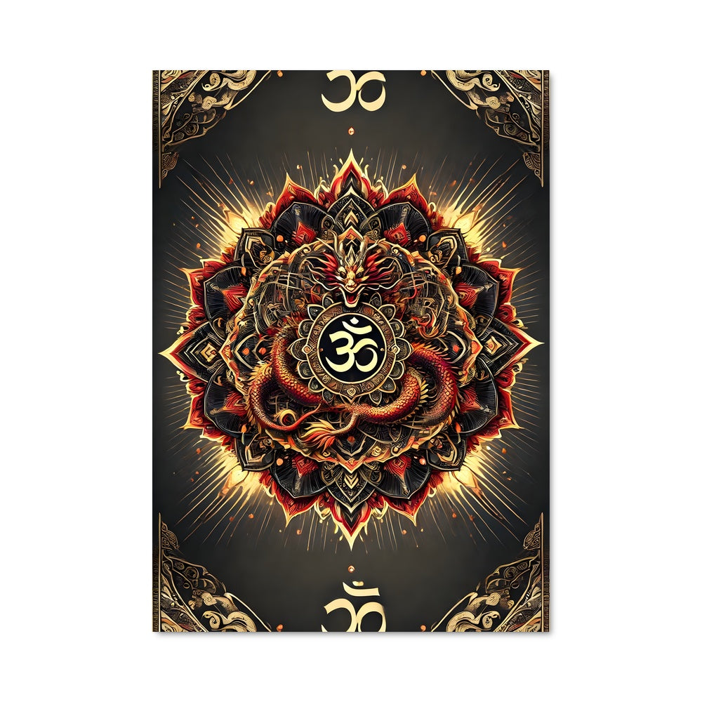 Poster Serpent de Lotus