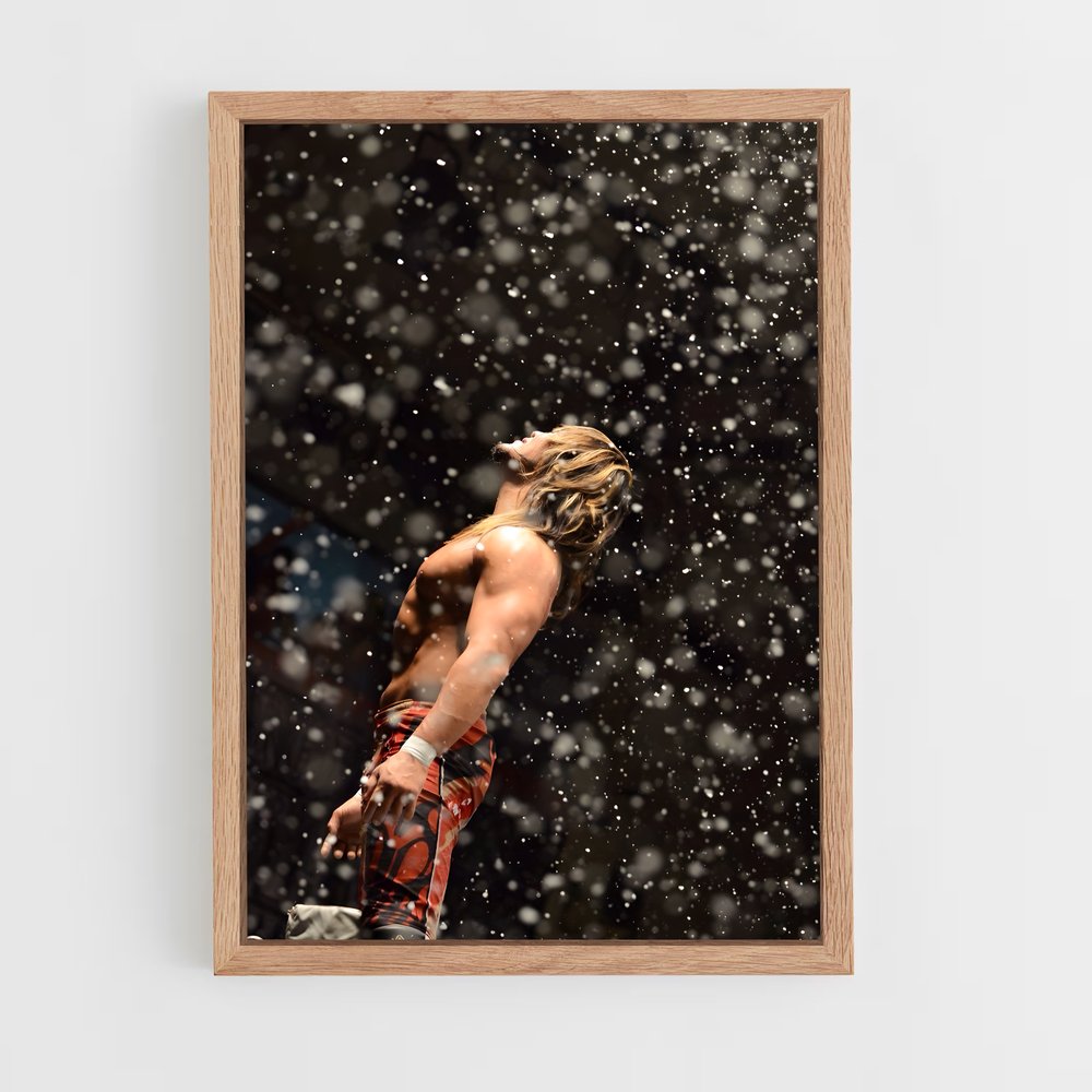 ap-hiroshi tanahashi-5 cadre Bois clair
