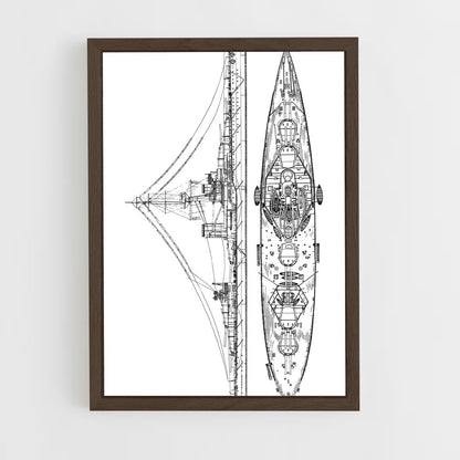ap-hms dreadnought-2 cadre Bois foncé