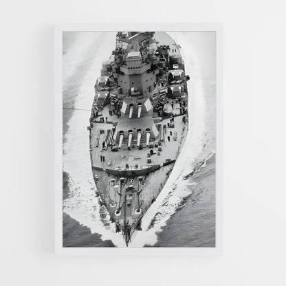ap-hms king george v-1 cadre Blanc