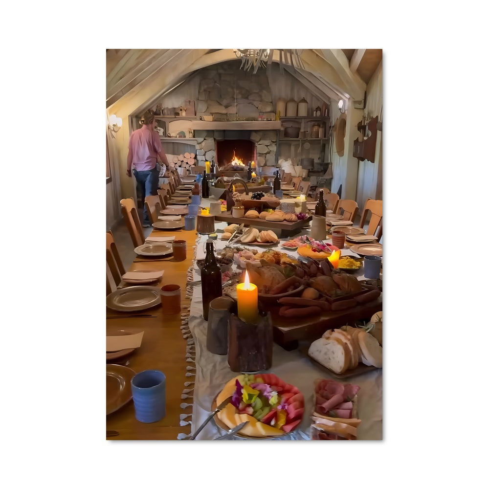 Poster La Table des Hobbits