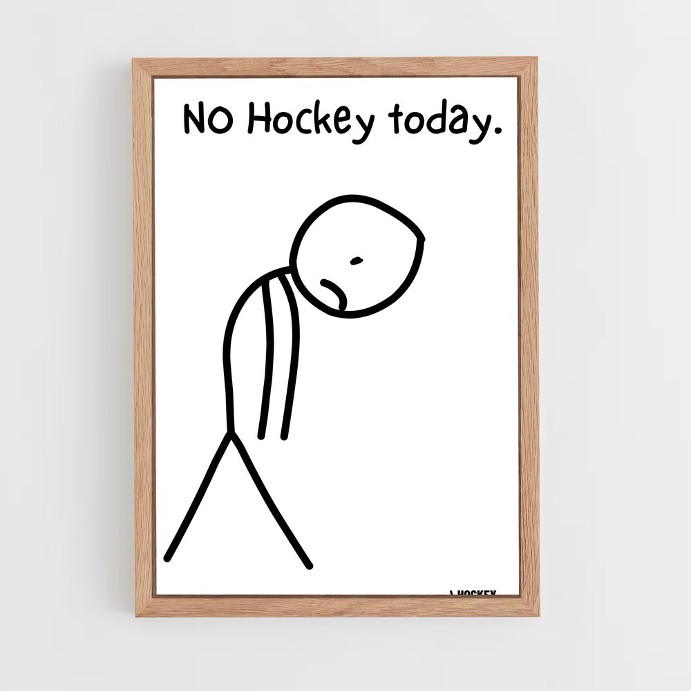 ap-hockey-2 cadre Bois clair