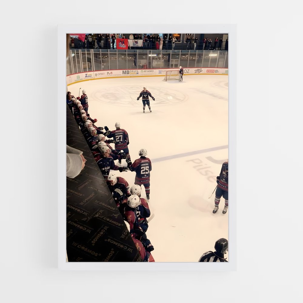 ap-hockey-5 cadre Blanc