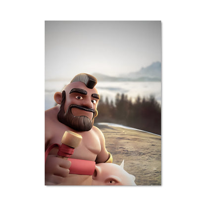 Poster Le Cavalier Cochon