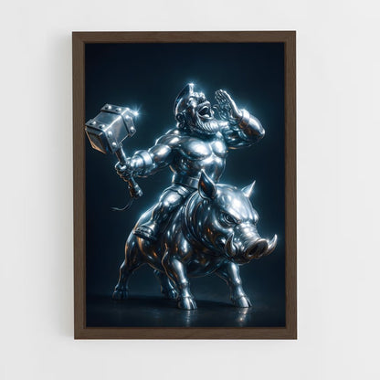 ap-hog rider-2 cadre Bois foncé