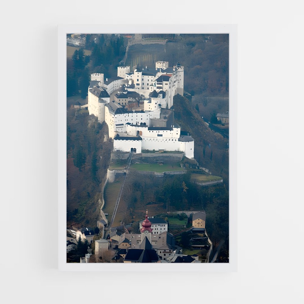 ap-hohensalzburg fortress-3 cadre Blanc