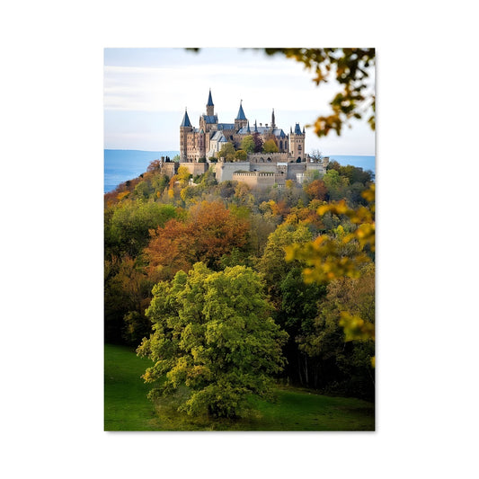 Poster Hohenzollern castle 90584