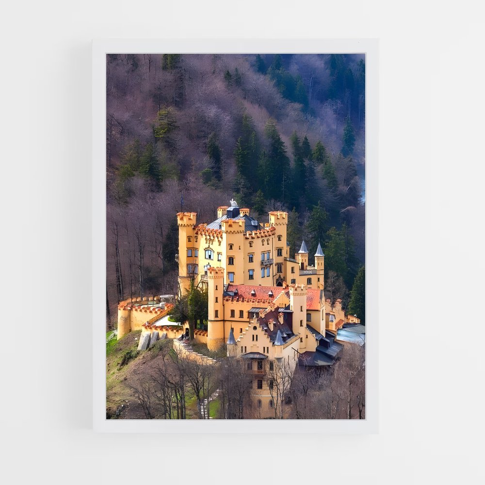 ap-hohenzollern castle-2 cadre Blanc