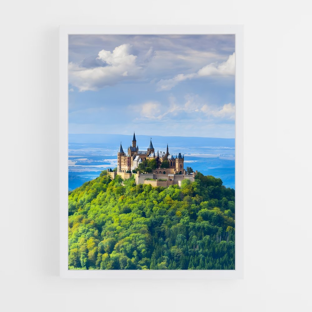 ap-hohenzollern castle-7 cadre Blanc
