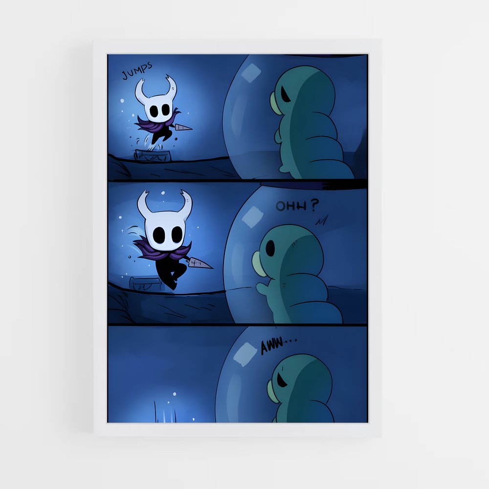 ap-hollow knight-7 cadre Blanc