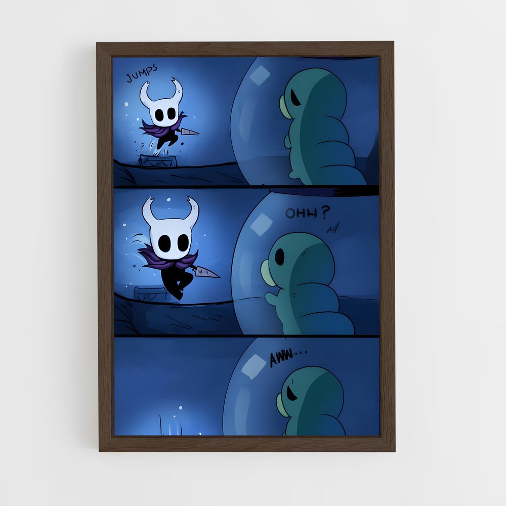 ap-hollow knight-7 cadre Bois foncé