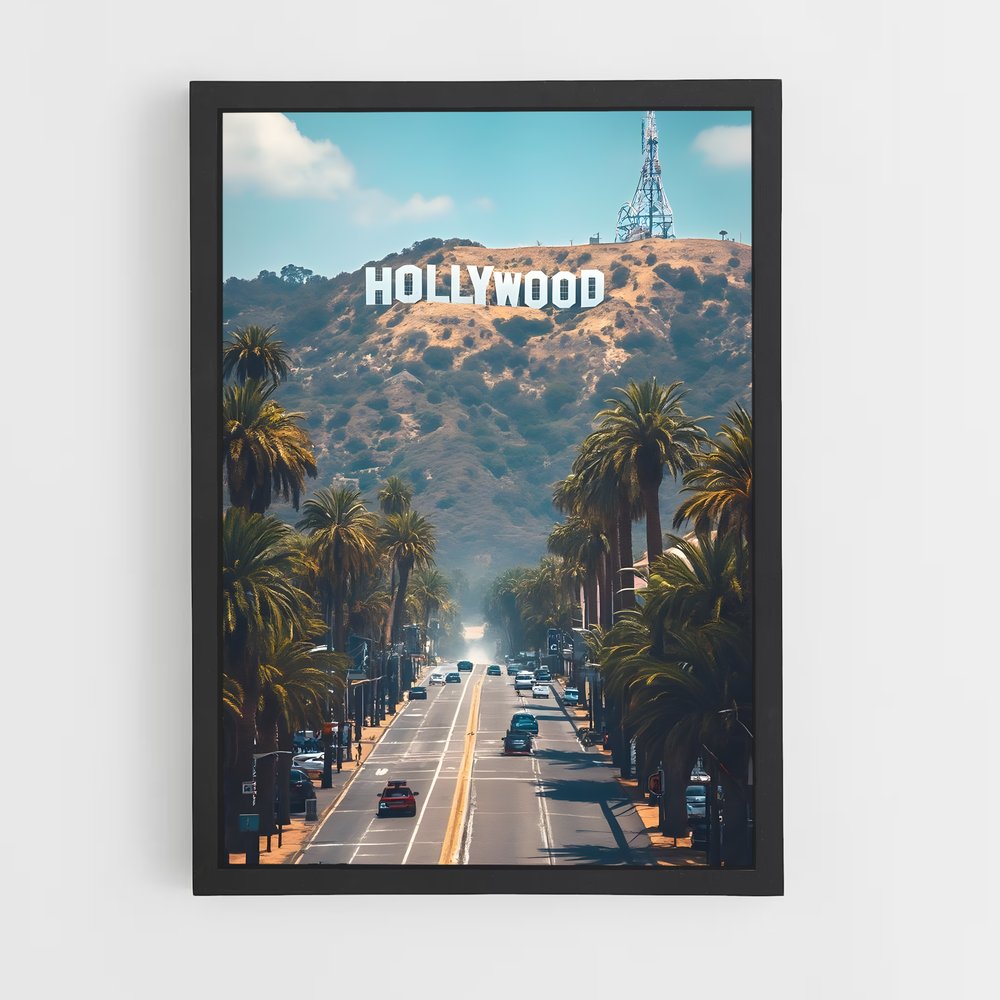 ap-hollywood sign-6 cadre Noir