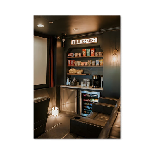 Poster Home theater 23786