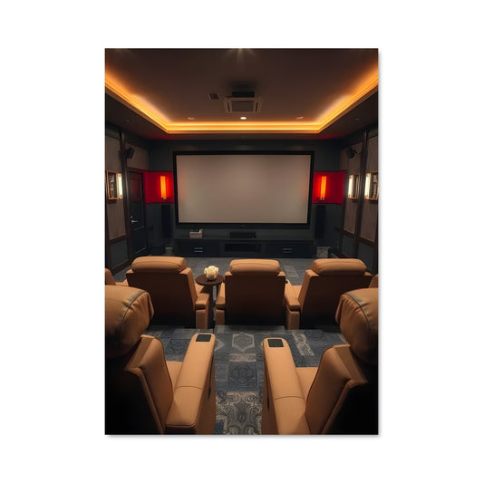 Poster Home theater 23795