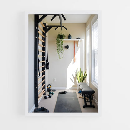 ap-home gym-2 cadre Blanc