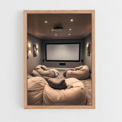 ap-home theater-7 cadre Bois clair