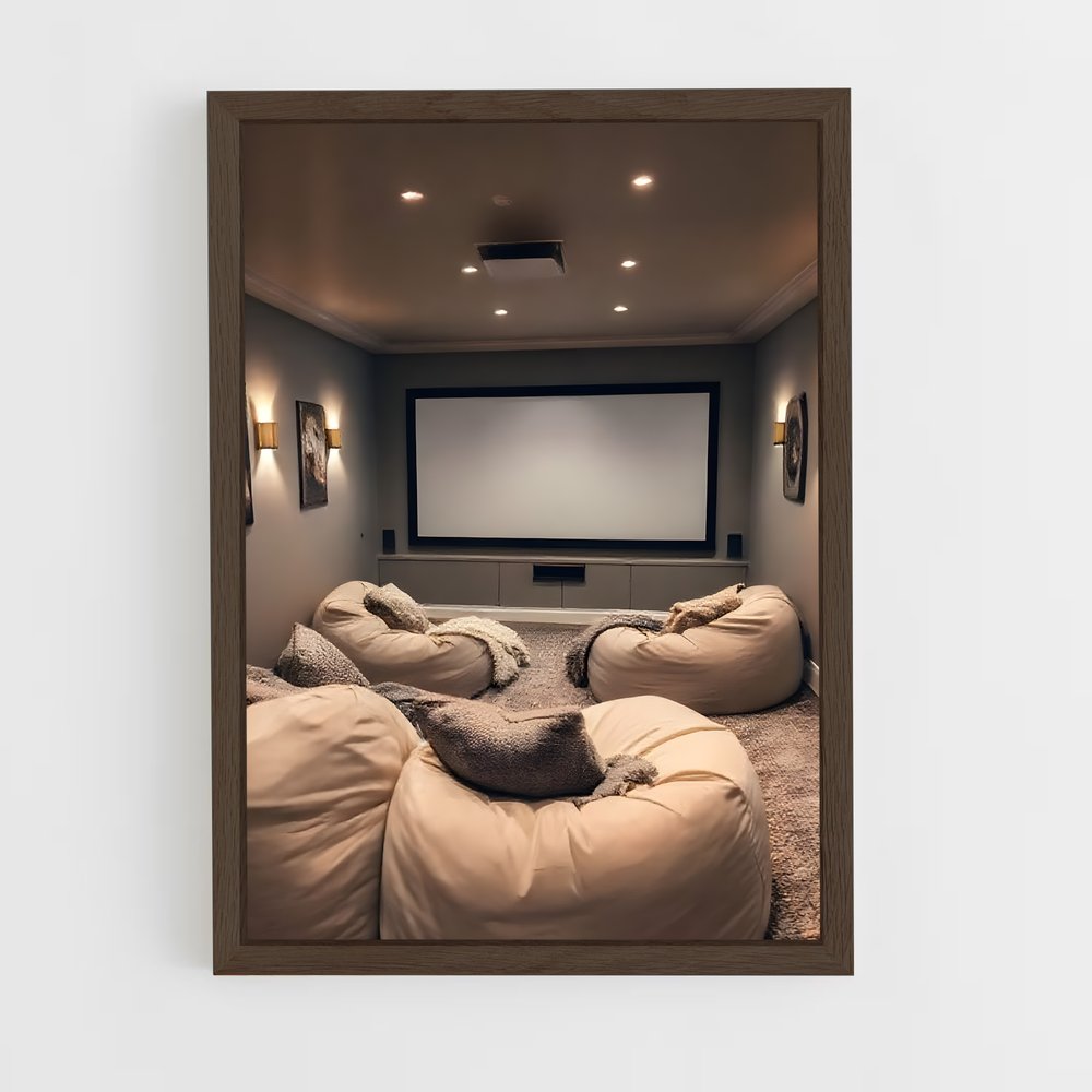 ap-home theater-7 cadre Bois foncé