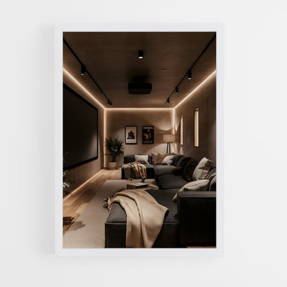 ap-home theater-8 cadre Blanc
