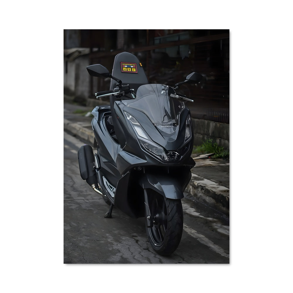 Poster Noir et Chrome