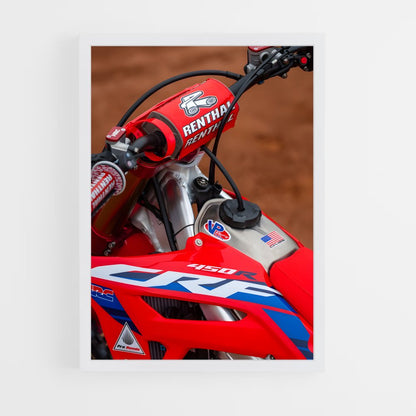 ap-honda crf250r-2 cadre Blanc