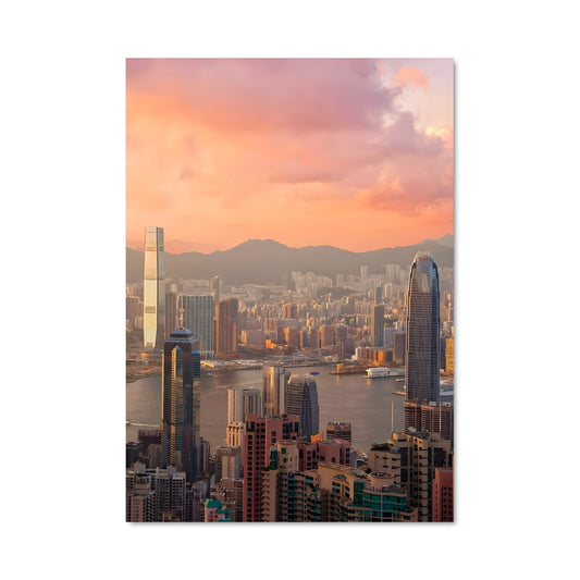 Poster Skyline Éclatante