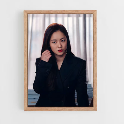 ap-hong cha young-5 cadre Bois clair