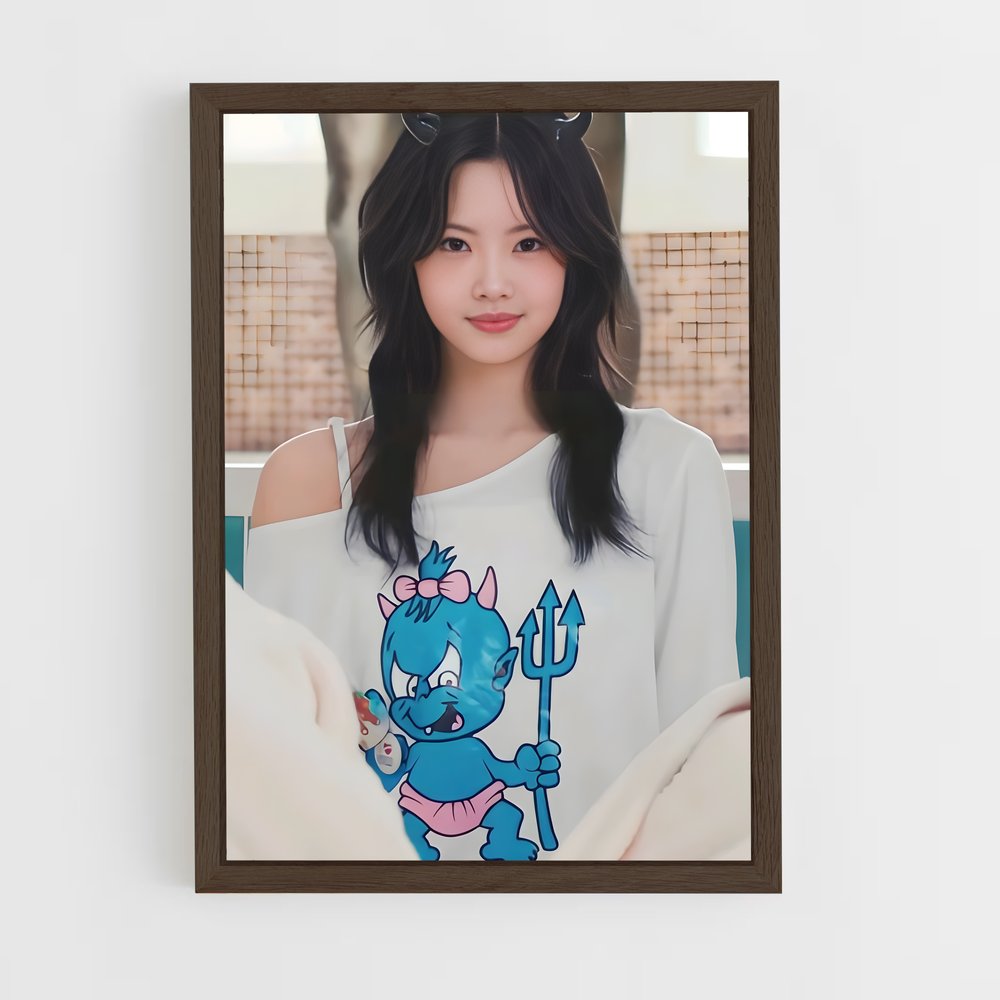 ap-hong eunchae-6 cadre Bois foncé