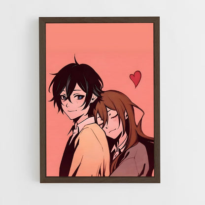ap-horimiya-2 cadre Bois foncé