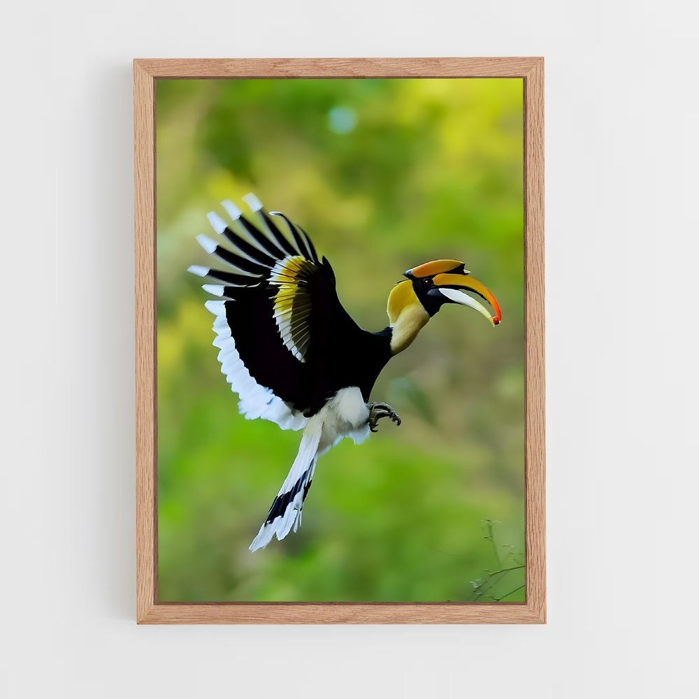 ap-hornbill-4 cadre Bois clair
