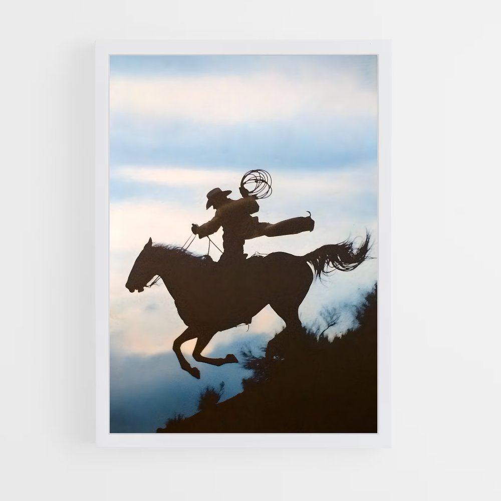 ap-horse-1 cadre Blanc