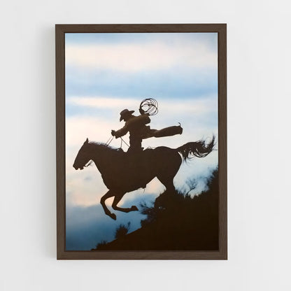 ap-horse-1 cadre Bois foncé