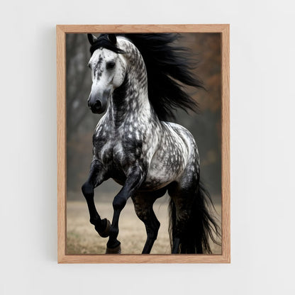 ap-horse-10 cadre Bois clair