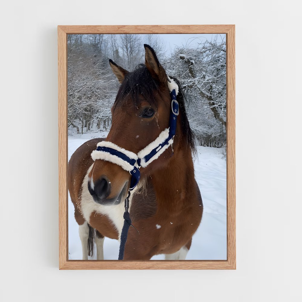 ap-horse-13 cadre Bois clair
