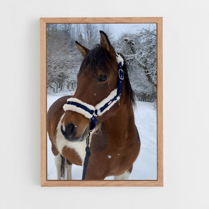 ap-horse-13 cadre Bois clair