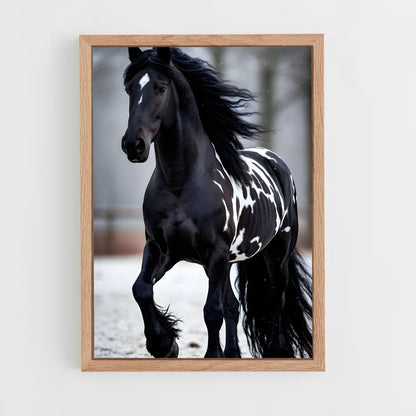 ap-horse-16 cadre Bois clair