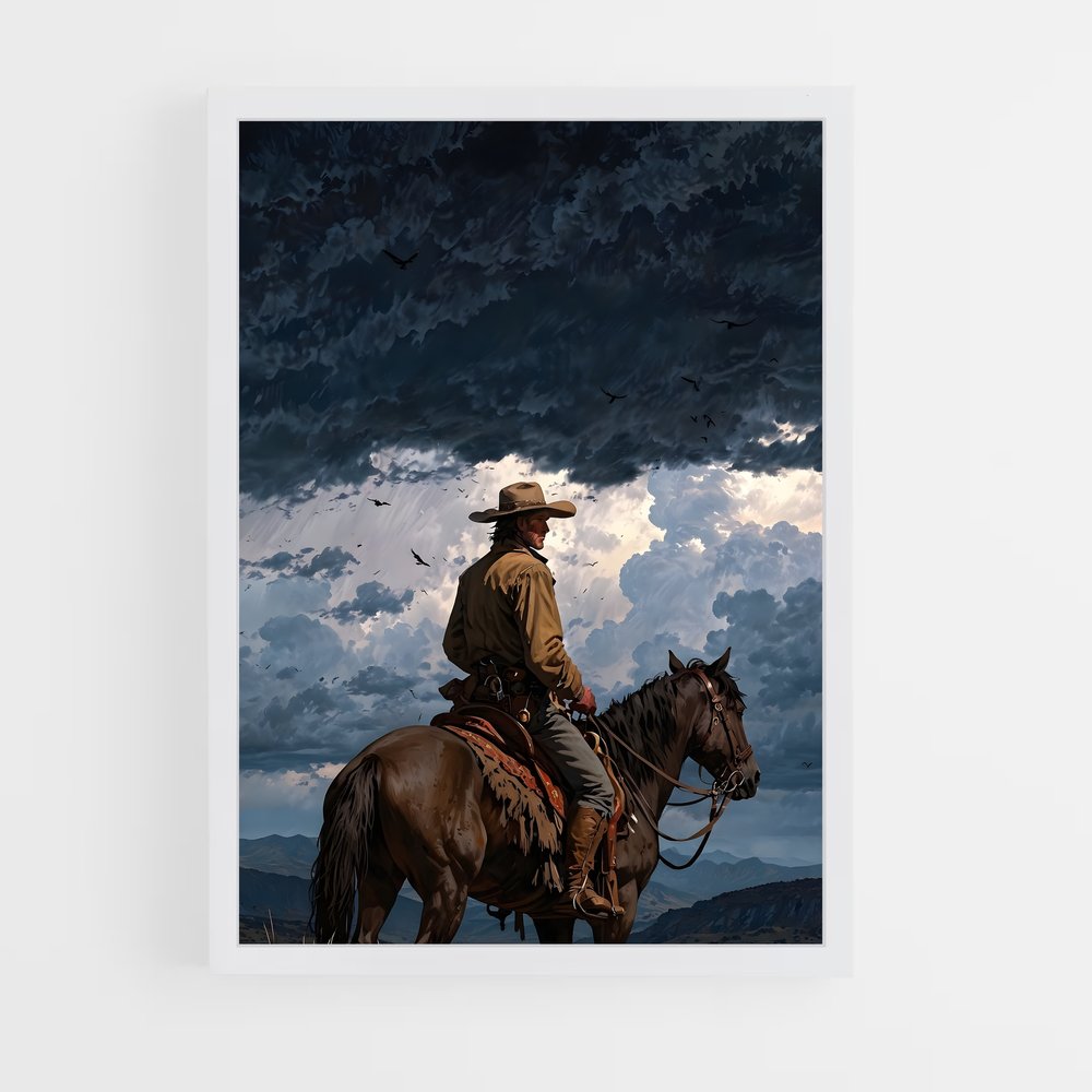 ap-horse-4 cadre Blanc