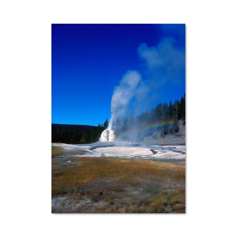 Poster Geyser Majestueux