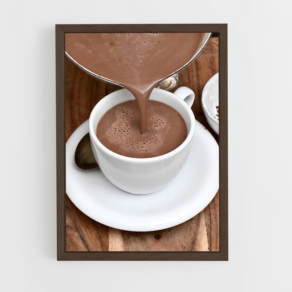 ap-hot chocolate-8 cadre Bois foncé