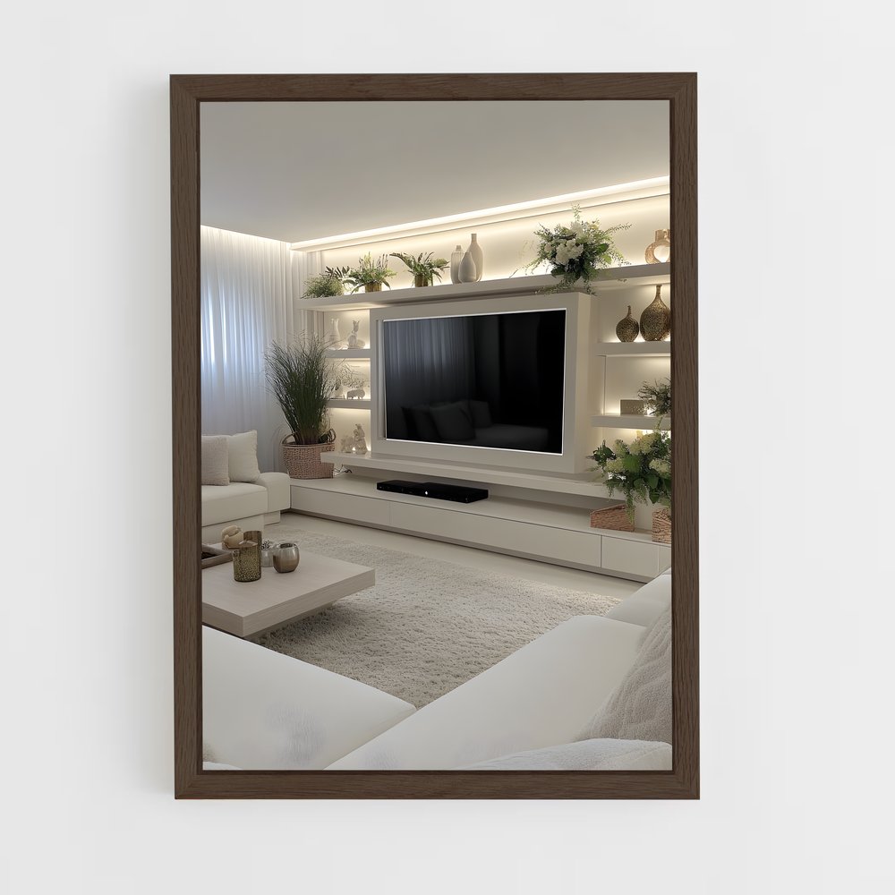 ap-house-6 cadre Bois foncé