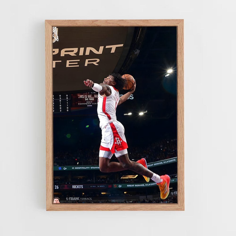 ap-houston rockets-1 cadre Bois clair