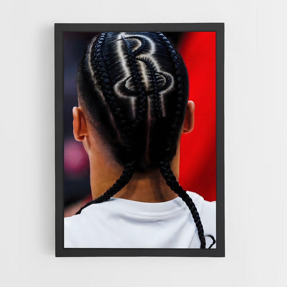 ap-houston rockets-6 cadre Noir