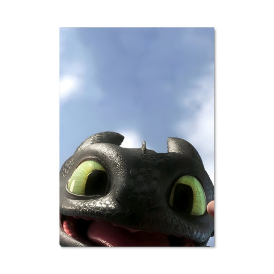 Poster Sourire de Croc Blanc
