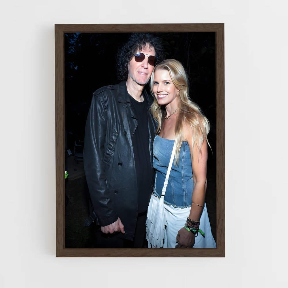 ap-howard stern-7 cadre Bois foncé